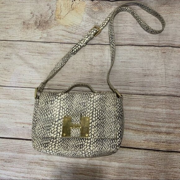 India Hicks Handbags - Rare India Hicks The Lady P Bag Snakeskin Purse